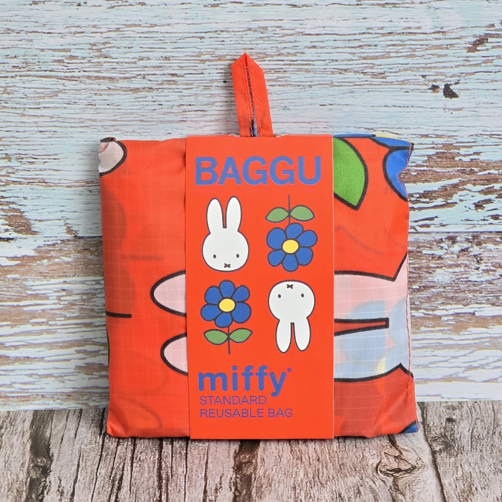 *NWT* BAGGU X MIFFY Floral Standard Bag - Picture 3 of 7
